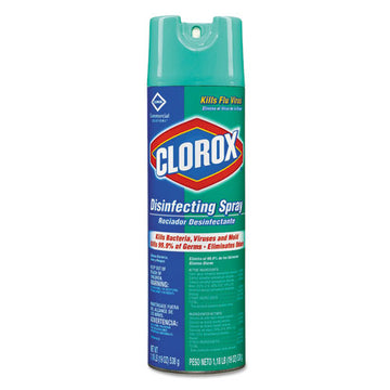 Clorox® Disinfecting Spray, Fresh, 19 Oz Aerosol Spray freeshipping - TVN Wholesale